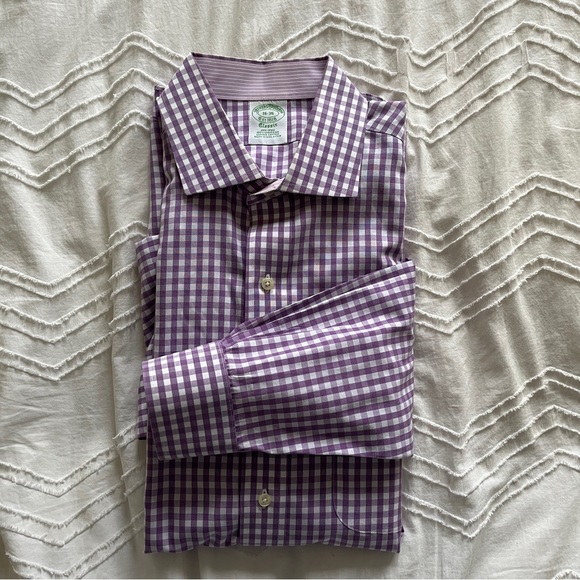 Brooks Brothers Classic Cotton Button Up Dress Shirt - Picture 2 of 4